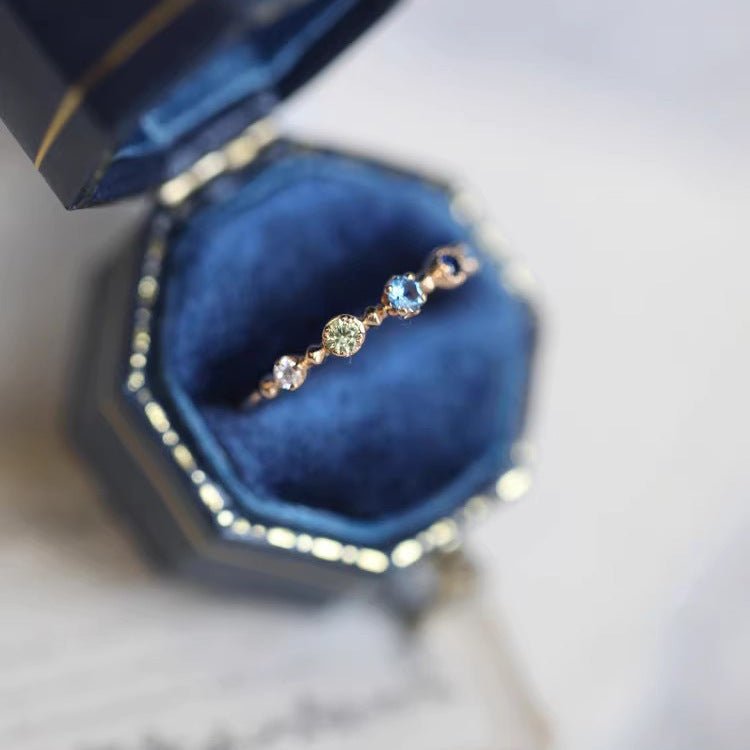 Baroque Ring - Shirley (Solid Silver) - Hypoallergenic - Abbott Atelier