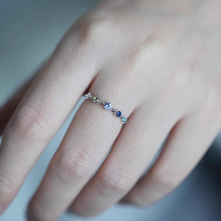 Baroque Ring - Shirley (Solid Silver) - Hypoallergenic - Abbott Atelier