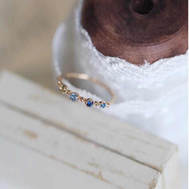 Baroque Ring - Shirley (Solid Silver) - Hypoallergenic - Abbott Atelier