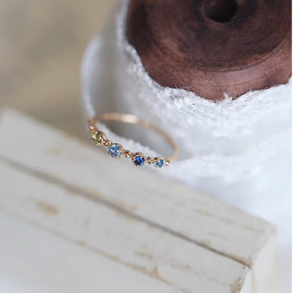 Baroque Ring - Shirley (Solid Silver) - Hypoallergenic - Abbott Atelier
