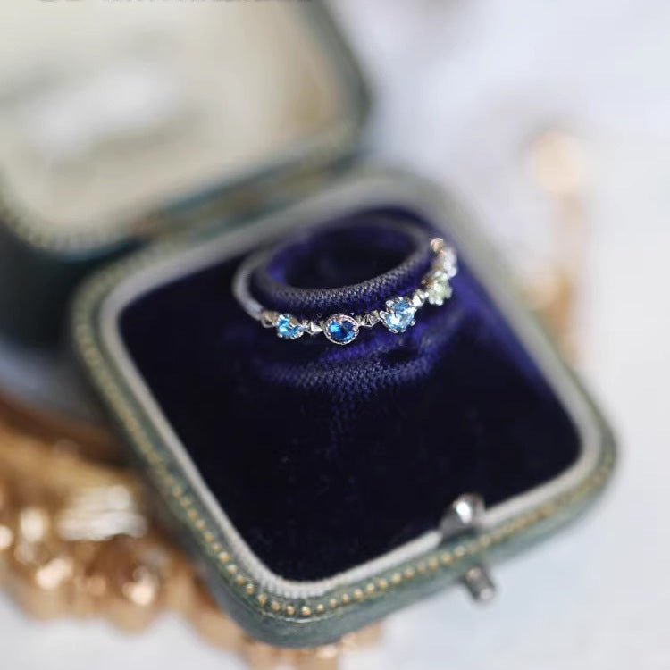Baroque Ring - Shirley (Solid Silver) - Hypoallergenic - Abbott Atelier