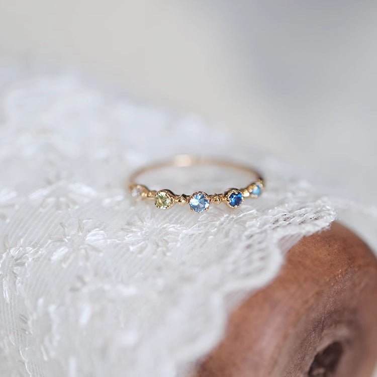 Baroque Ring - Shirley (Solid Silver) - Hypoallergenic - Abbott Atelier