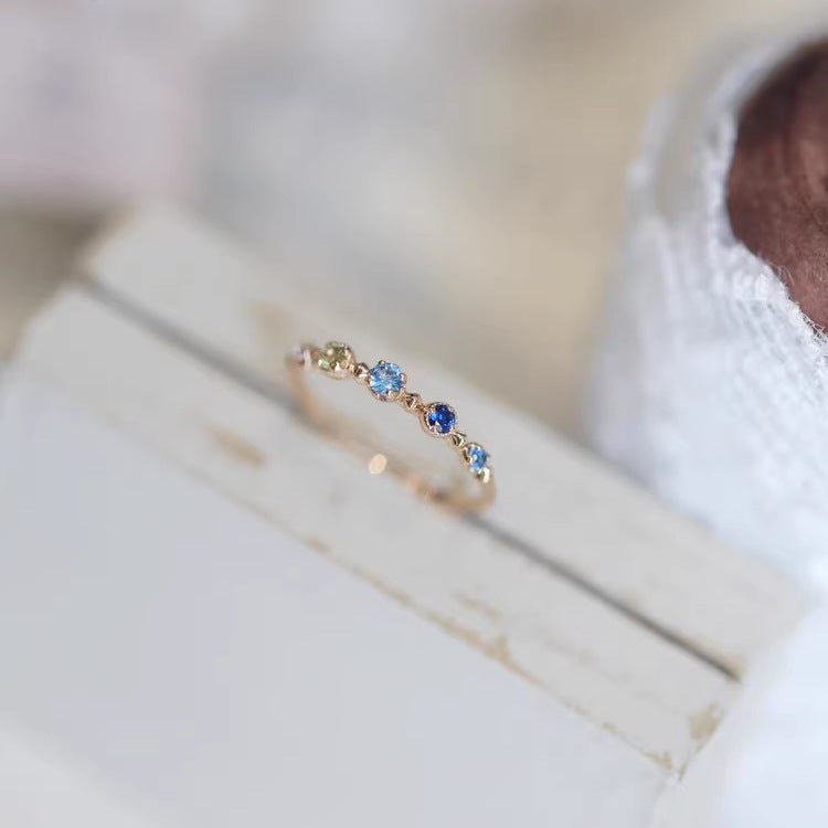 Baroque Ring - Shirley (Solid Silver) - Hypoallergenic - Abbott Atelier