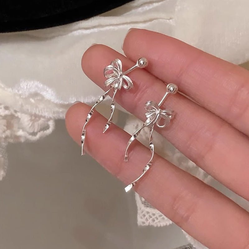 Belle Bow Earrings - Hypoallergenic - Abbott Atelier