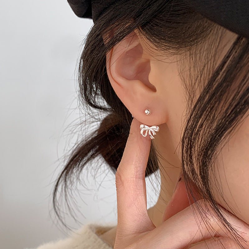 Belle Bow Earrings - Hypoallergenic - Abbott Atelier