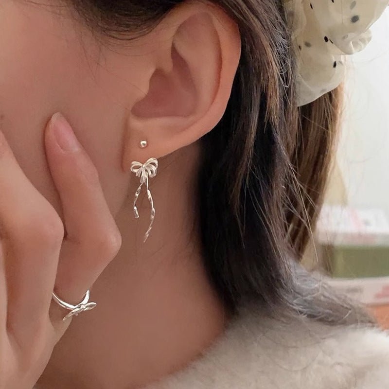 Belle Bow Earrings - Hypoallergenic - Abbott Atelier