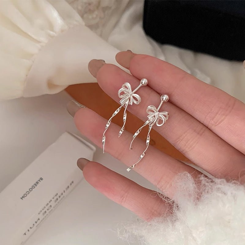 Belle Bow Earrings - Hypoallergenic - Abbott Atelier