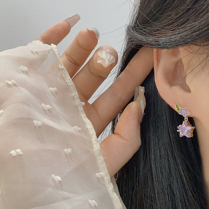 Bellflower Nocturne Earrings - Gold Plated - Abbott Atelier