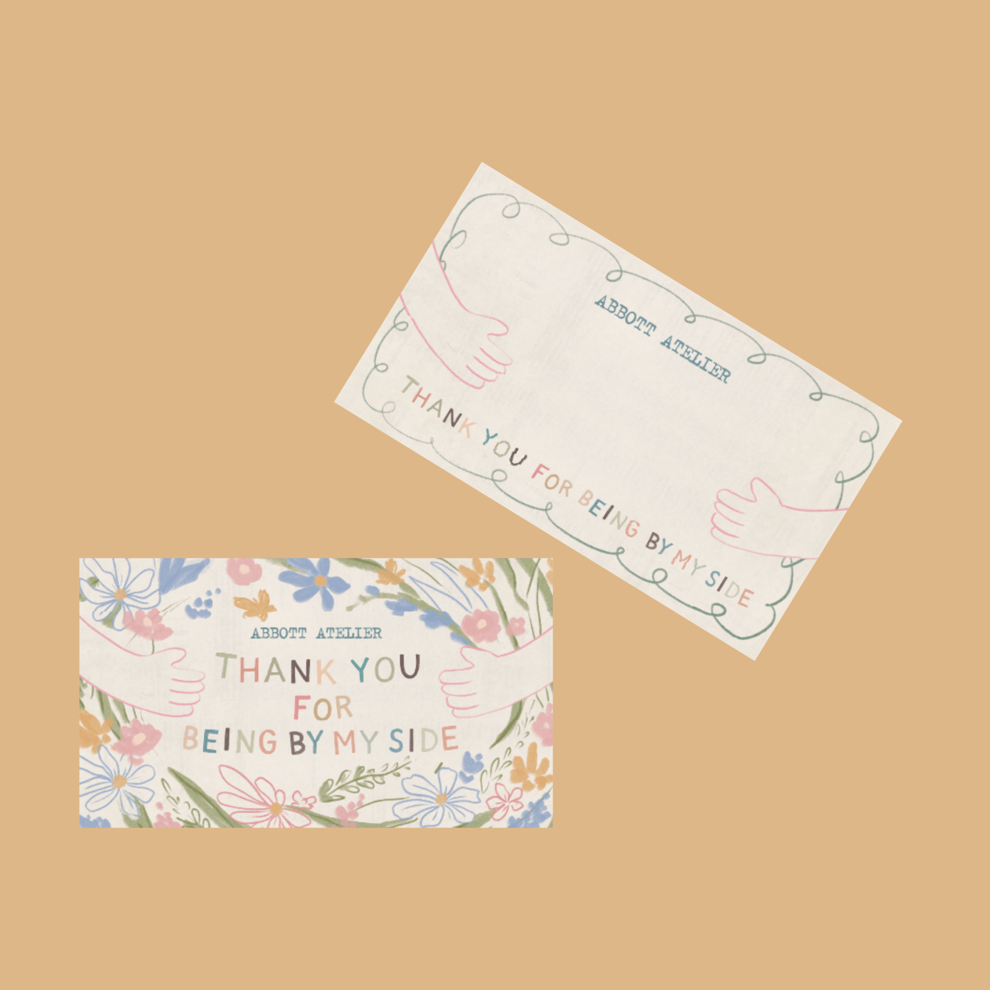 Bestie Note Card - Abbott Atelier - Abbott Atelier