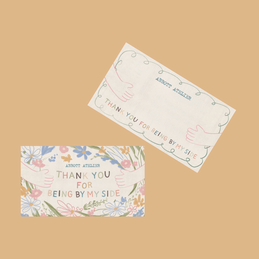 Bestie Note Card - Abbott Atelier - Abbott Atelier