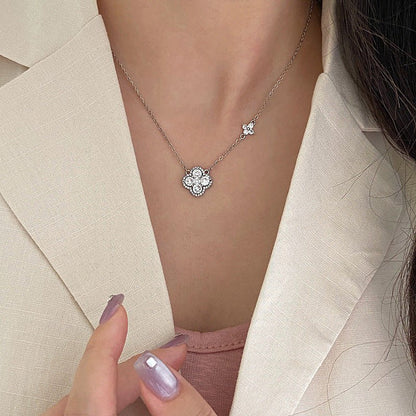 Bluebell Blossom Necklace - Gold Plated - Abbott Atelier