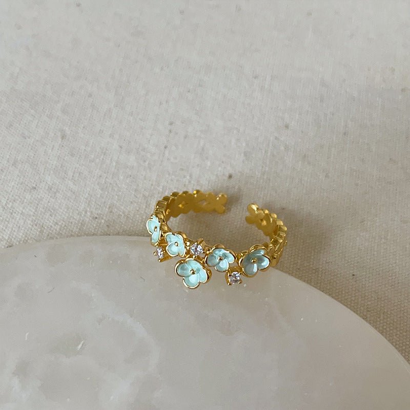 Bluebell Blossom Ring - Gold - Plated - Abbott Atelier
