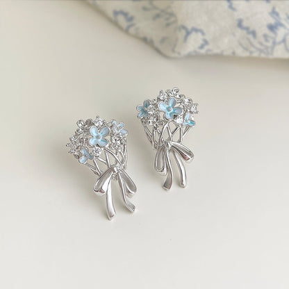 Bluebell Bouquet Earrings - Hypoallergenic - Abbott Atelier