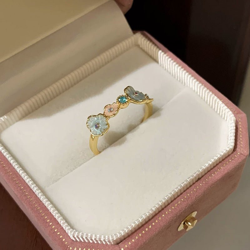 Bluebell Ring Set - Gold - Plated - Abbott Atelier