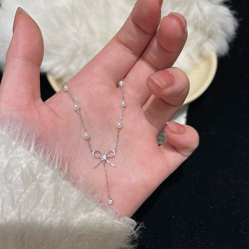 Bow Necklace - Bella