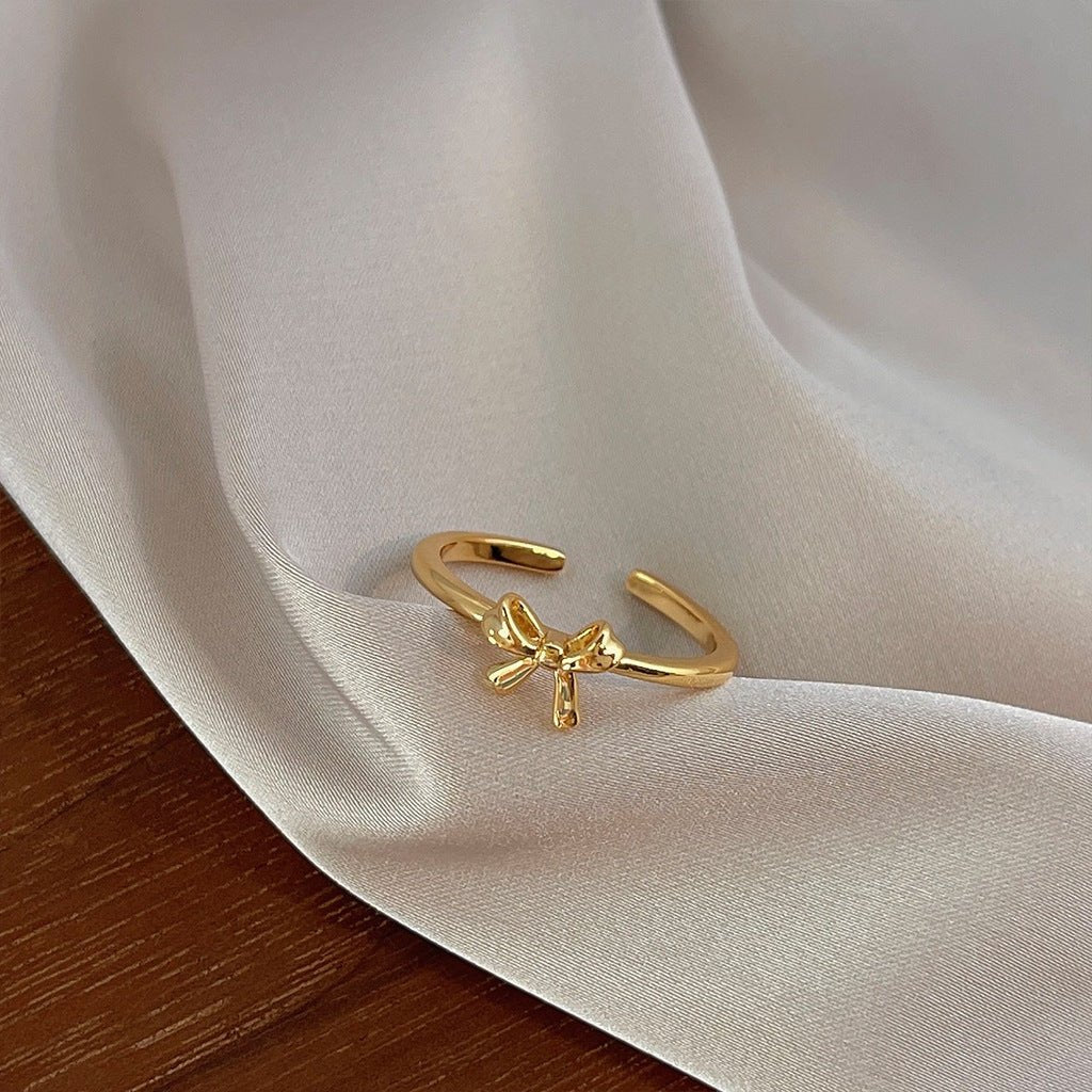Bow Ring - Lilou - Gold - Plated - Abbott Atelier