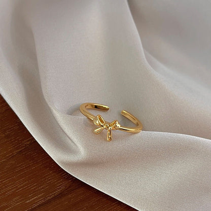 Bow Ring - Lilou - Gold - Plated - Abbott Atelier