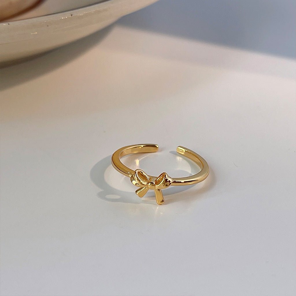 Bow Ring - Lilou - Gold - Plated - Abbott Atelier
