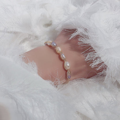 Bumblebee Pearl Bracelet - Pamela - Freshwater Pearls - Abbott Atelier