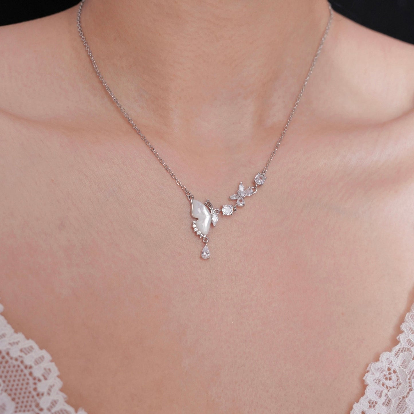Butterfly Dream Necklace - Gold Plated - Abbott Atelier