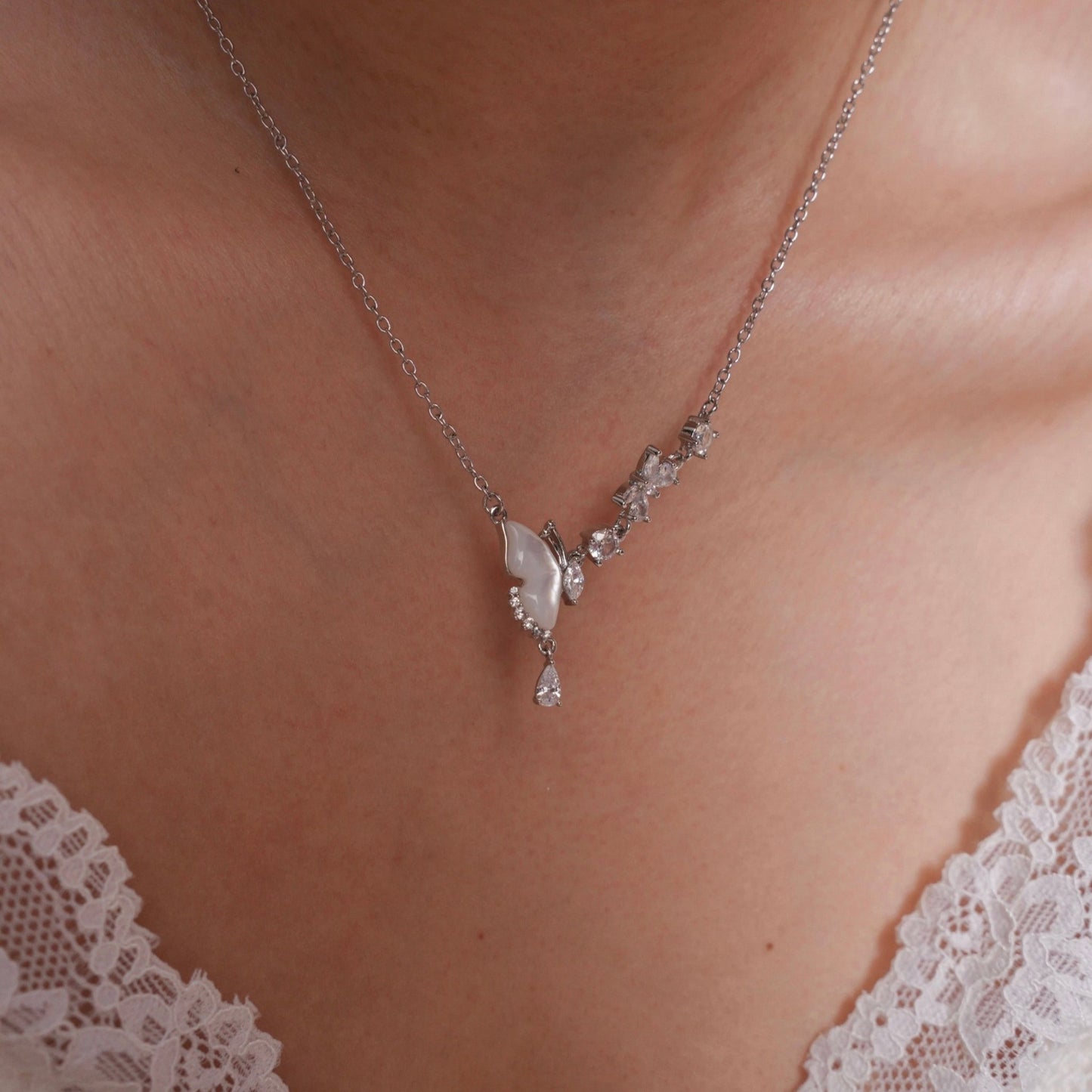 Butterfly Dream Necklace - Gold Plated - Abbott Atelier