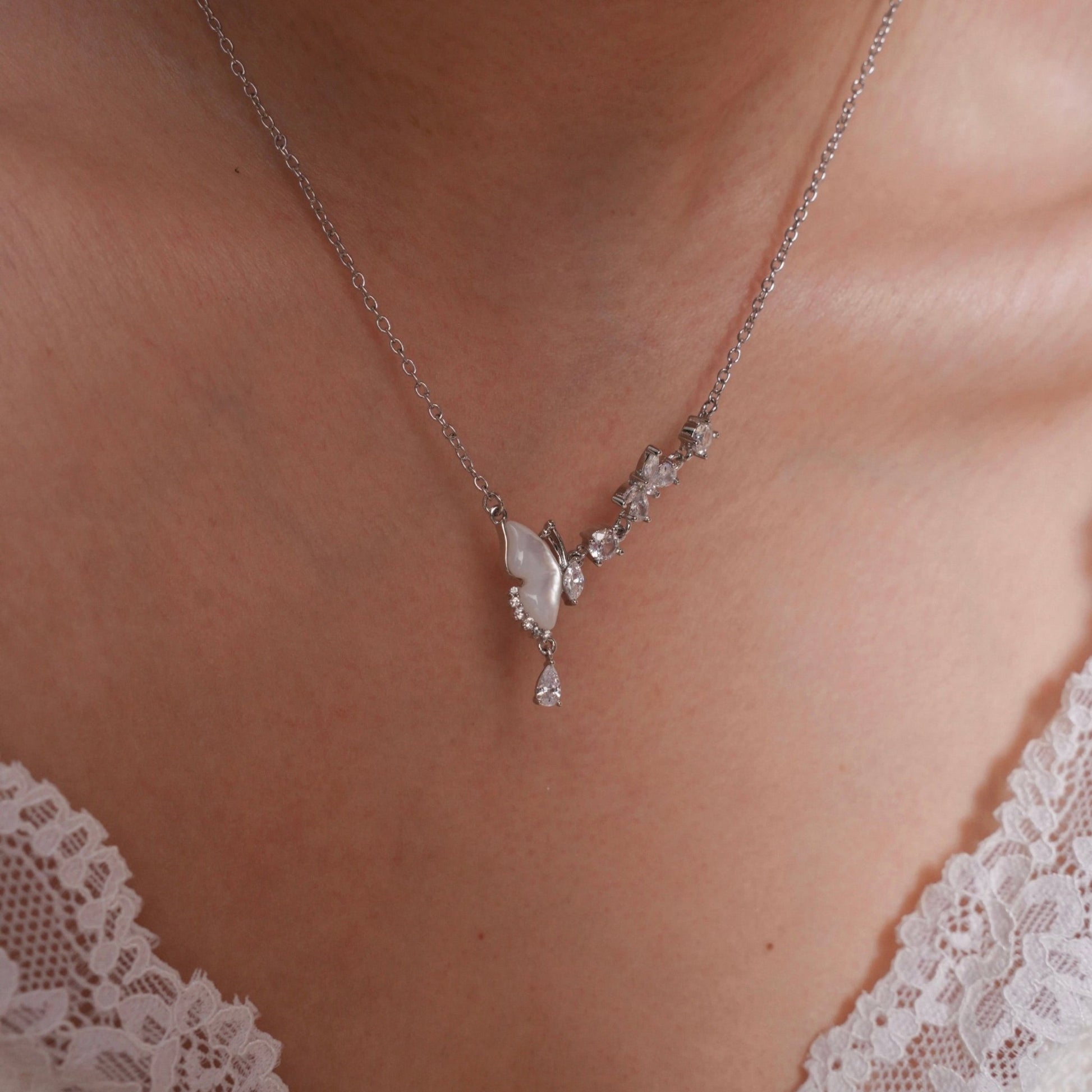 Butterfly Dream Necklace - Gold Plated - Abbott Atelier
