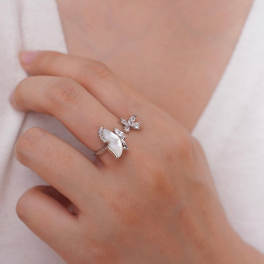 Butterfly Dream Ring - Gold - Plated - Abbott Atelier