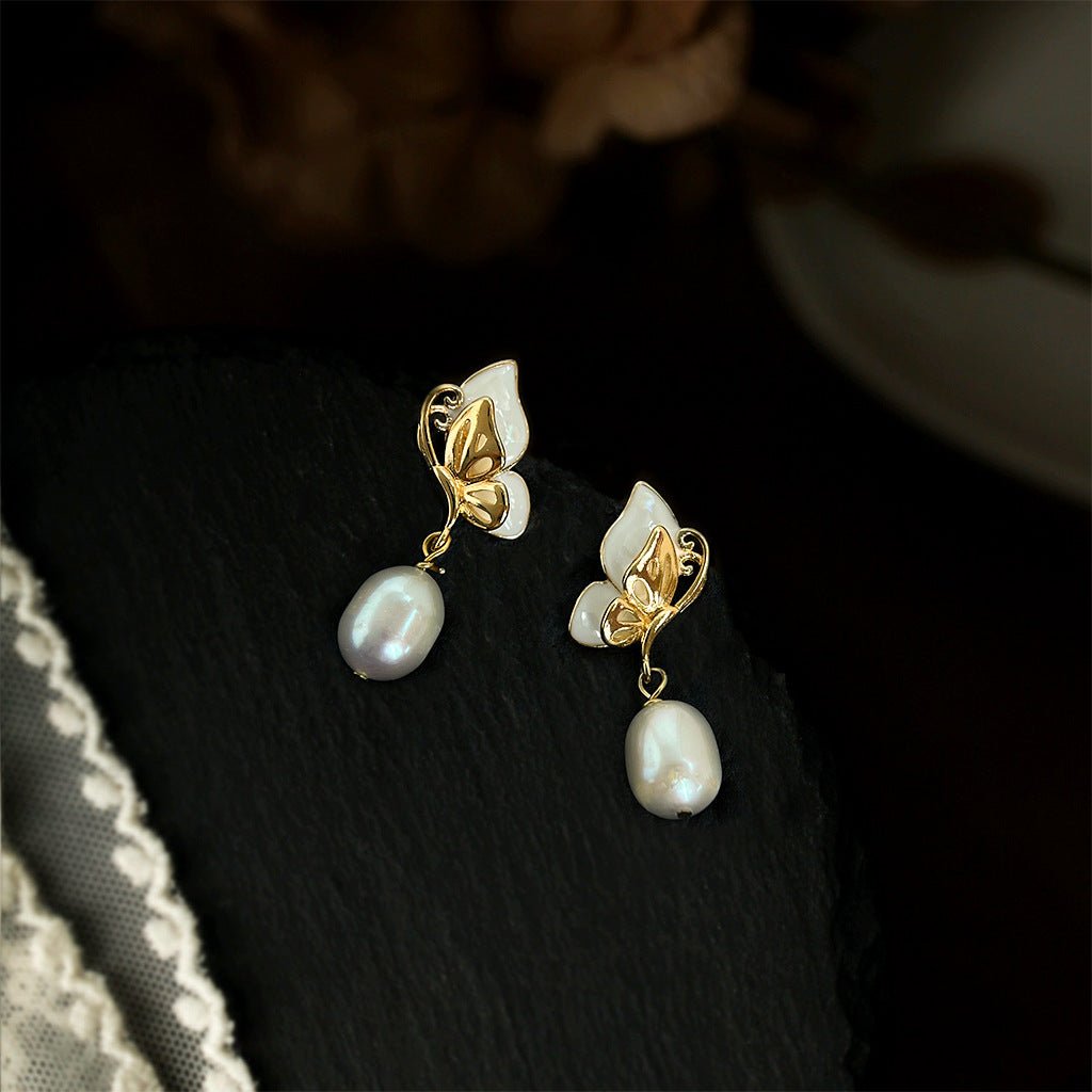 Butterfly Earrings - April