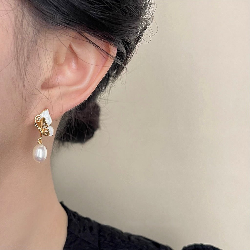 Butterfly Earrings - April