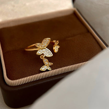 Butterfly Lullaby Ring - Gold - Plated - Abbott Atelier