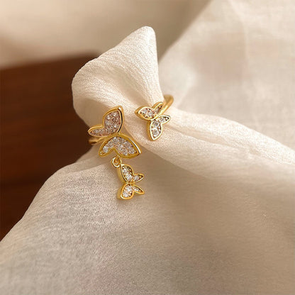 Butterfly Lullaby Ring - Gold - Plated - Abbott Atelier