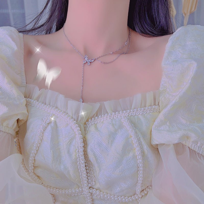 Butterfly Necklace - Cassy - Gold - Plated - Abbott Atelier