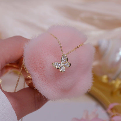 Butterfly Necklace - Nina - Gold - Plated - Abbott Atelier