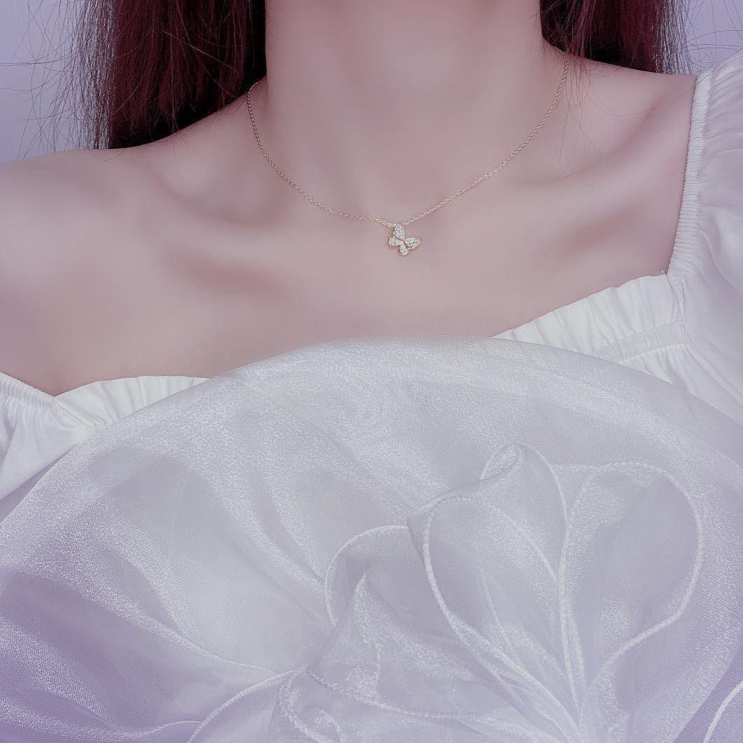 Butterfly Necklace - Nina - Gold - Plated - Abbott Atelier