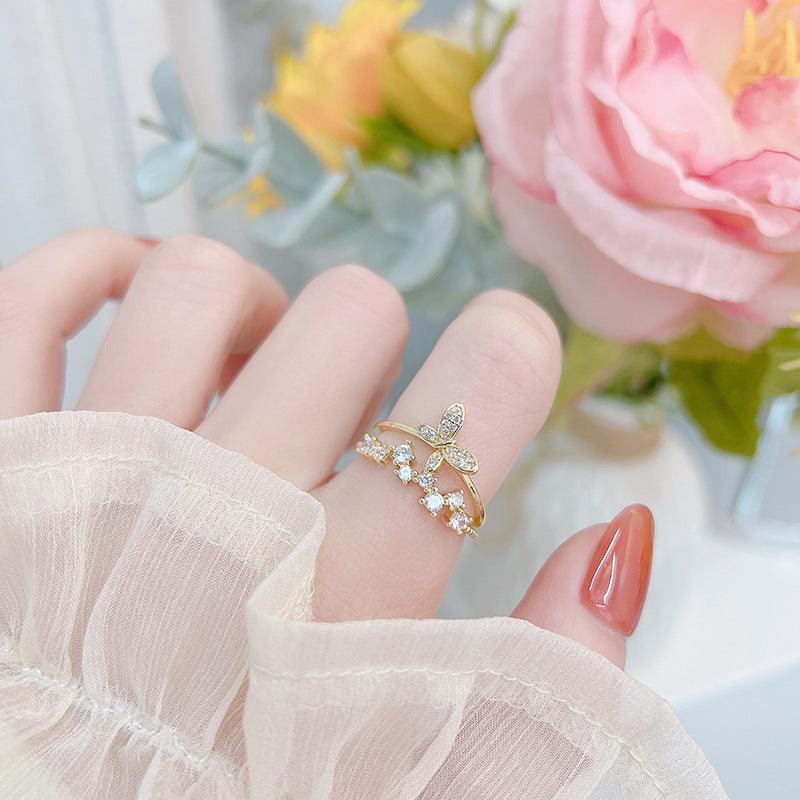 Butterfly Ring - Anna - Gold - Plated - Abbott Atelier