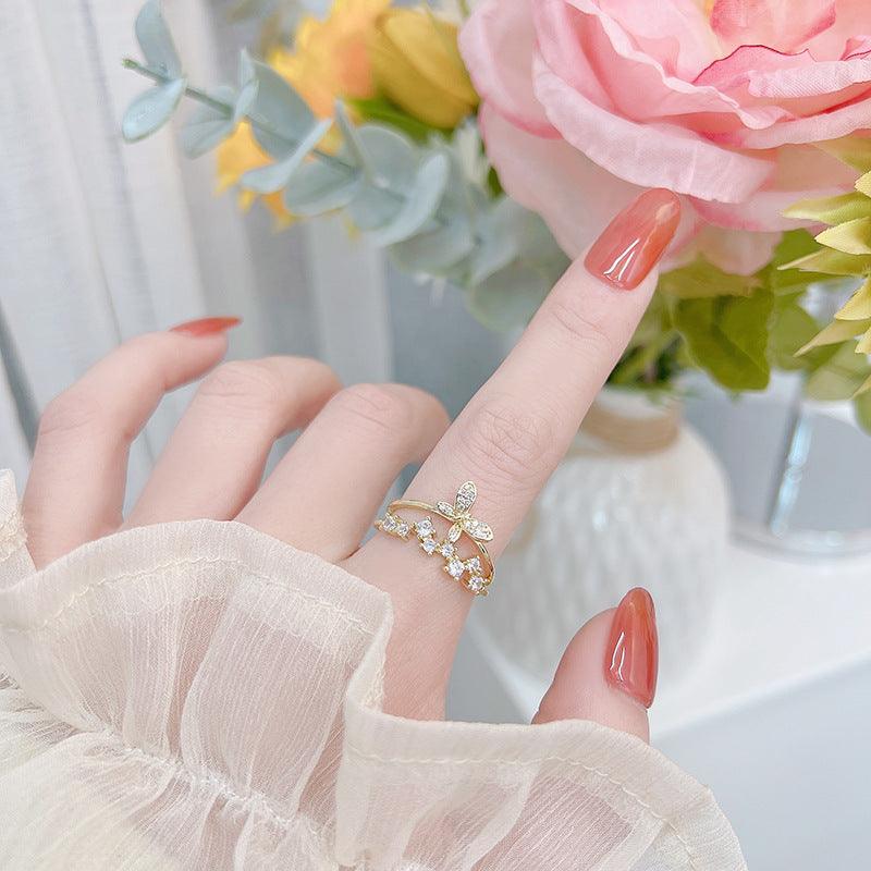 Butterfly Ring - Anna - Gold - Plated - Abbott Atelier