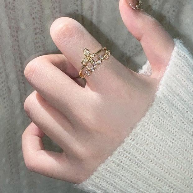 Butterfly Ring - Anna - Gold - Plated - Abbott Atelier