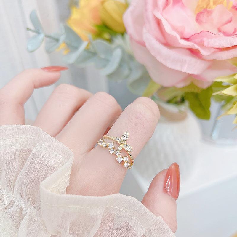 Butterfly Ring - Anna - Gold - Plated - Abbott Atelier