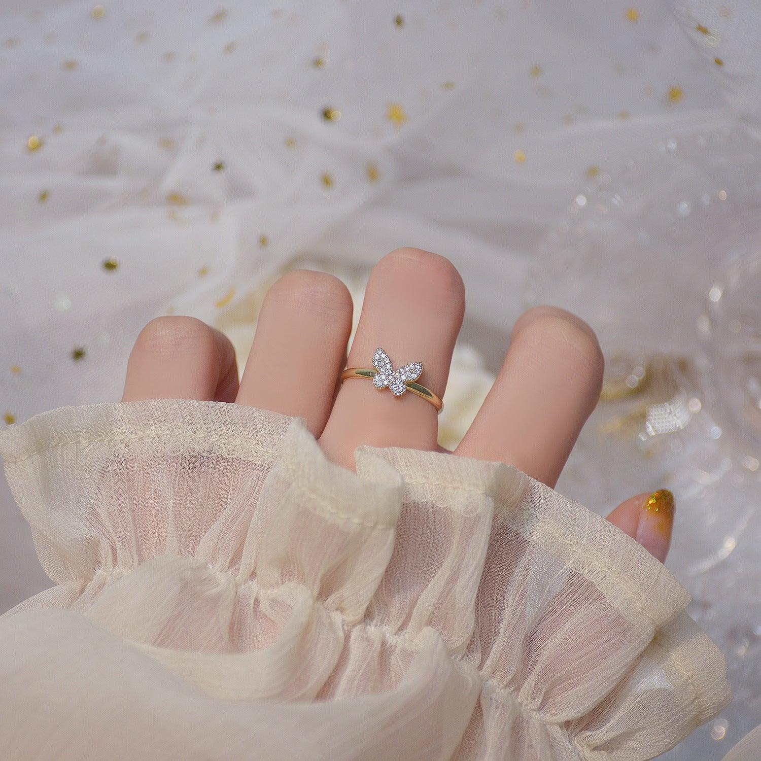 Butterfly Ring - Gold - Plated - Abbott Atelier