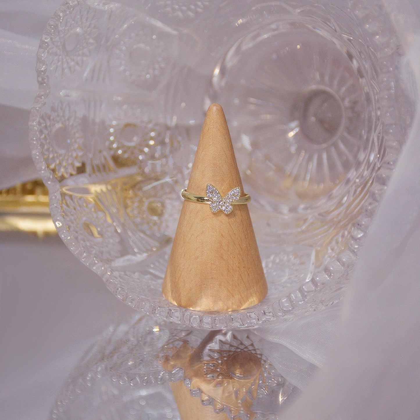 Butterfly Ring - Gold - Plated - Abbott Atelier