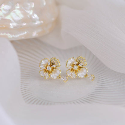 Camellia Earrings - Hypoallergenic - Abbott Atelier