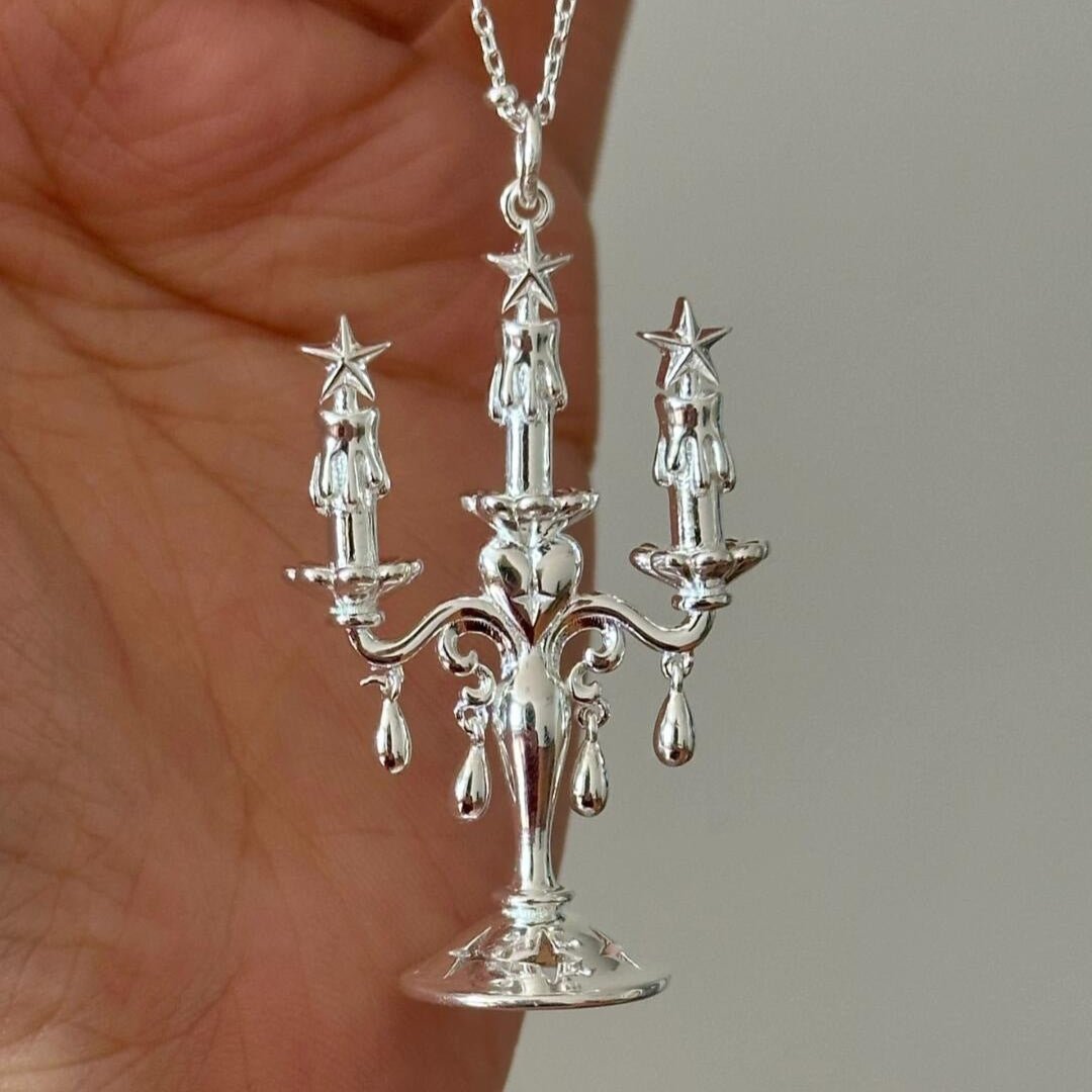 Candelabra of Stars Necklace - Gold Plated - Abbott Atelier
