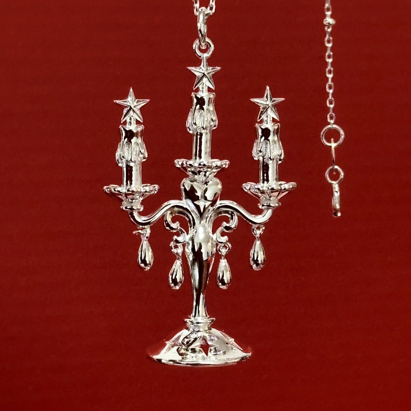 Candelabra of Stars Necklace - Gold Plated - Abbott Atelier