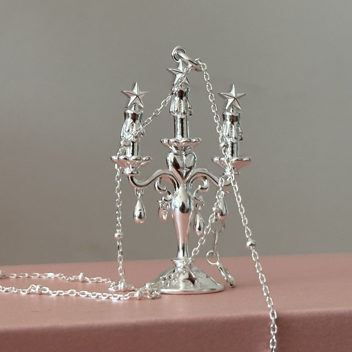 Candelabra of Stars Necklace - Gold Plated - Abbott Atelier