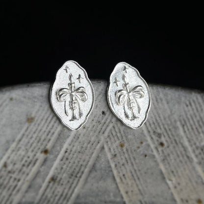 Candlelight Keepsake Earrings - Hypoallergenic - Abbott Atelier