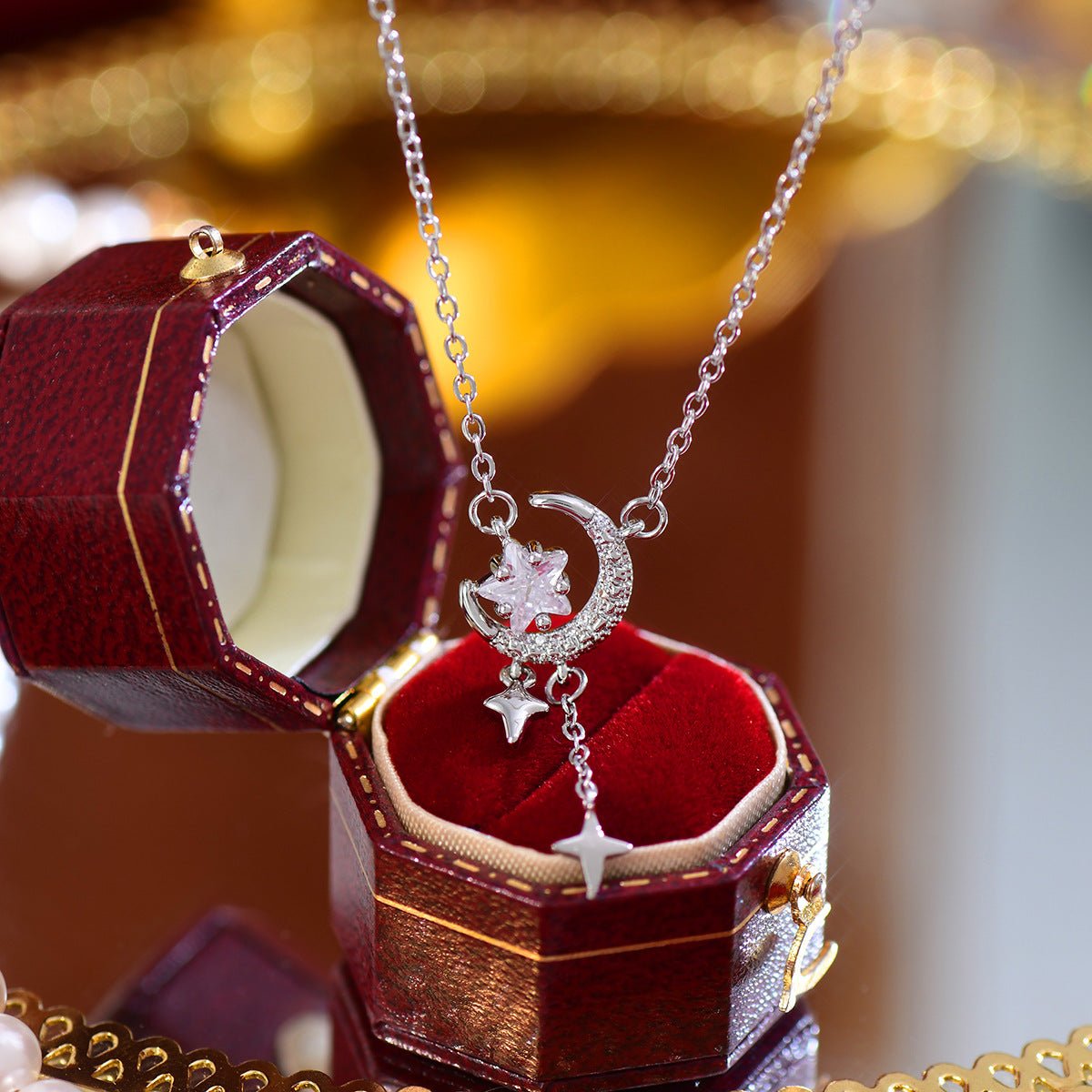 Celestial Necklace - Monica - Gold Plated - Abbott Atelier