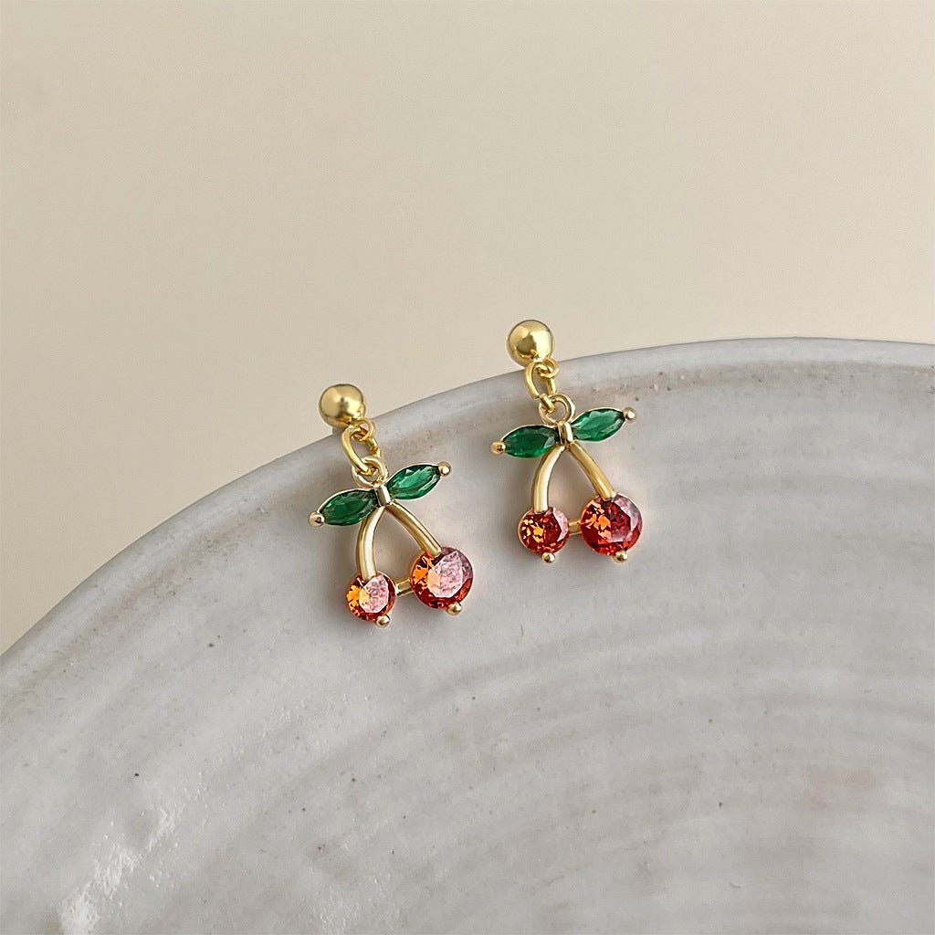 Cherry Dream Earrings - Hypoallergenic - Abbott Atelier