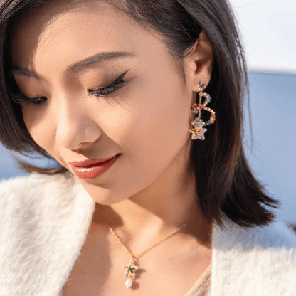 Christmas Tree Earrings - Hypoallergenic - Abbott Atelier