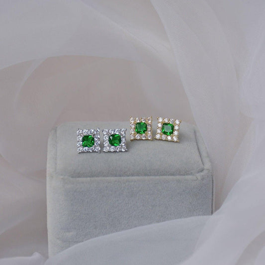 [Clearance] Baroque Stud Earrings (2 Colors) - Hypoallergenic - Abbott Atelier