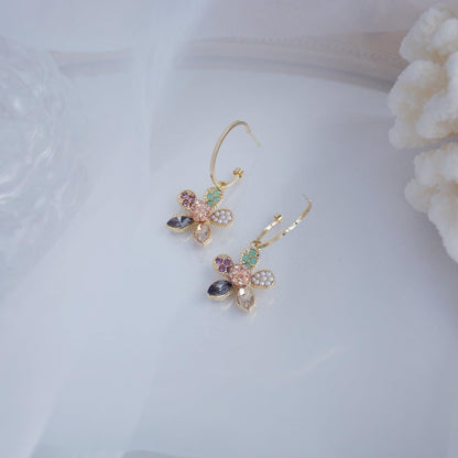[Clearance] Flower Earrings - Hypoallergenic - Abbott Atelier